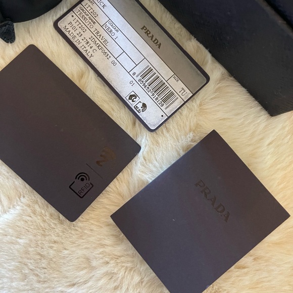 Mini Prada Icon re-nylon bag charm - Picture 12 of 12